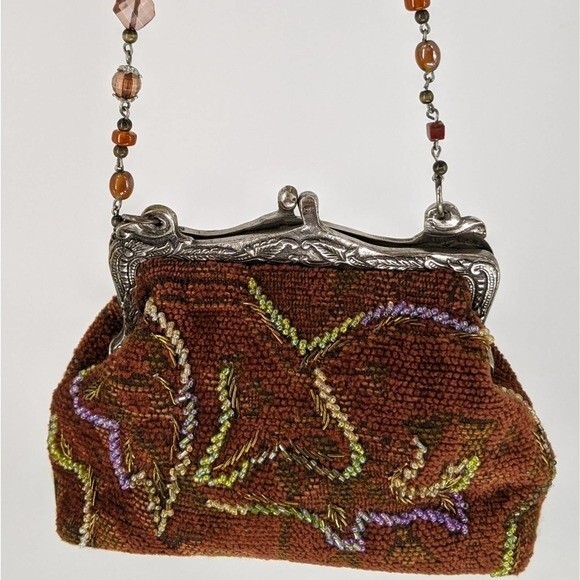 Shakeel's Concepts Vintage Handbag Sz Small - Picture 2 of 9